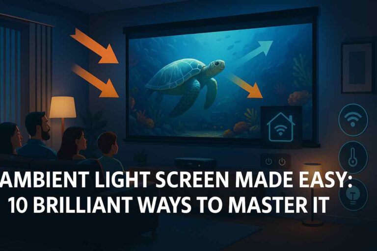 Ambient Light Screen Made Easy 10 Brilliant Ways to Master It