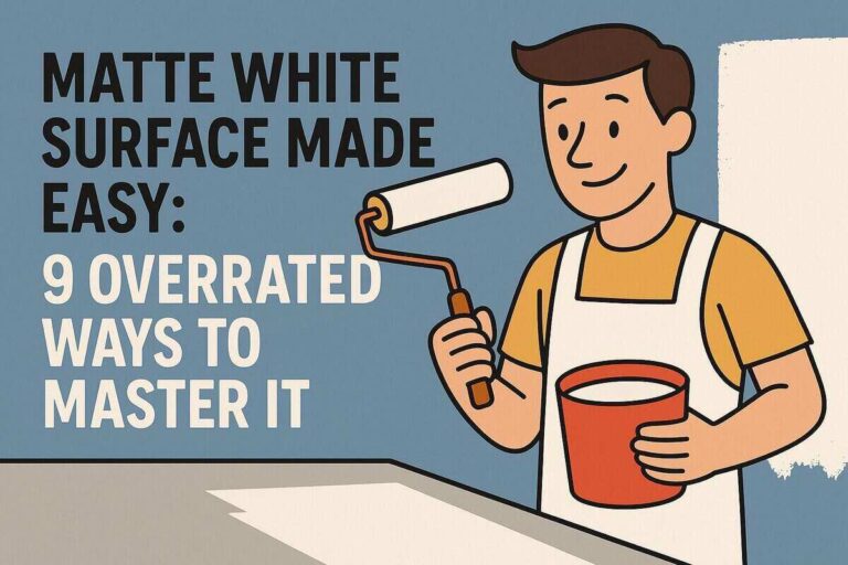 Matte White Surface Made Easy 9 Overrated Ways to Master It